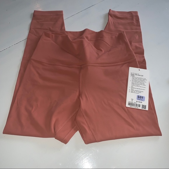 NWT Align High Rise Pant 25” Cool Size 8 RustCoral - Picture 3 of 6